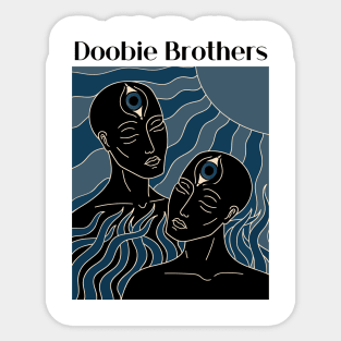 The Dark Sun Of Doobie Brothers Sticker